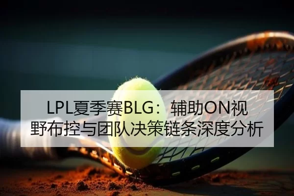 LPL夏季赛BLG：辅助ON视野布控与团队决策链条深度分析
